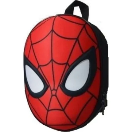 Spiderman 3D Kabartmalı Anaokulu Kreş ve Günlük Kullanım Çantası Örümcek Adam Sırt Çantası